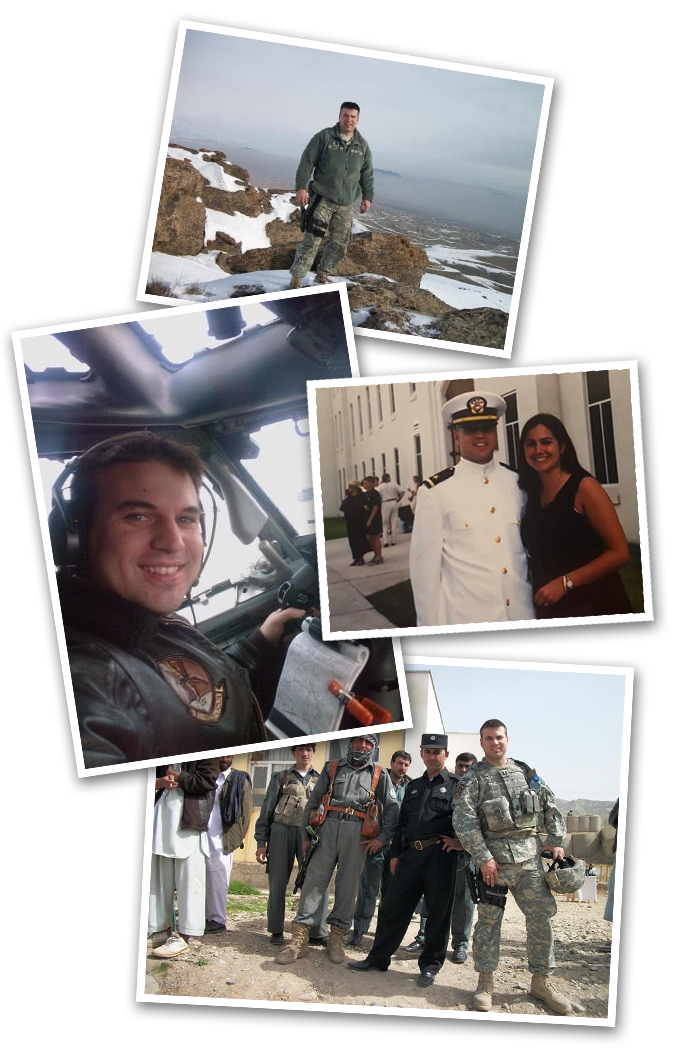 Photos of Matt McNally's Military Service